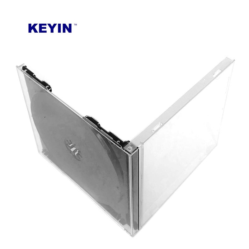 KEYIN حافظة أقراص مضغوطة سوداء قياسية من KEYIN - مميزة، 10 عبوات - Image 4